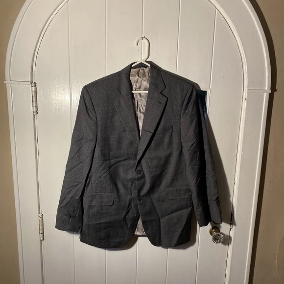 (1) Trendy Gray Jack Victor Blazer/Sport Coat Suit Jacket Men’s Size 41R